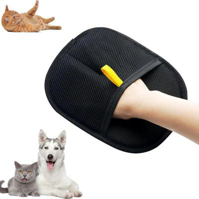 Furluxe™ Pet Electrostatic Hair Removal Gloves Two-way Bristle Remover Hair Removal Brush Sticky Hair Artifact Cat Hair Gloves Cat Hair Removal Comb