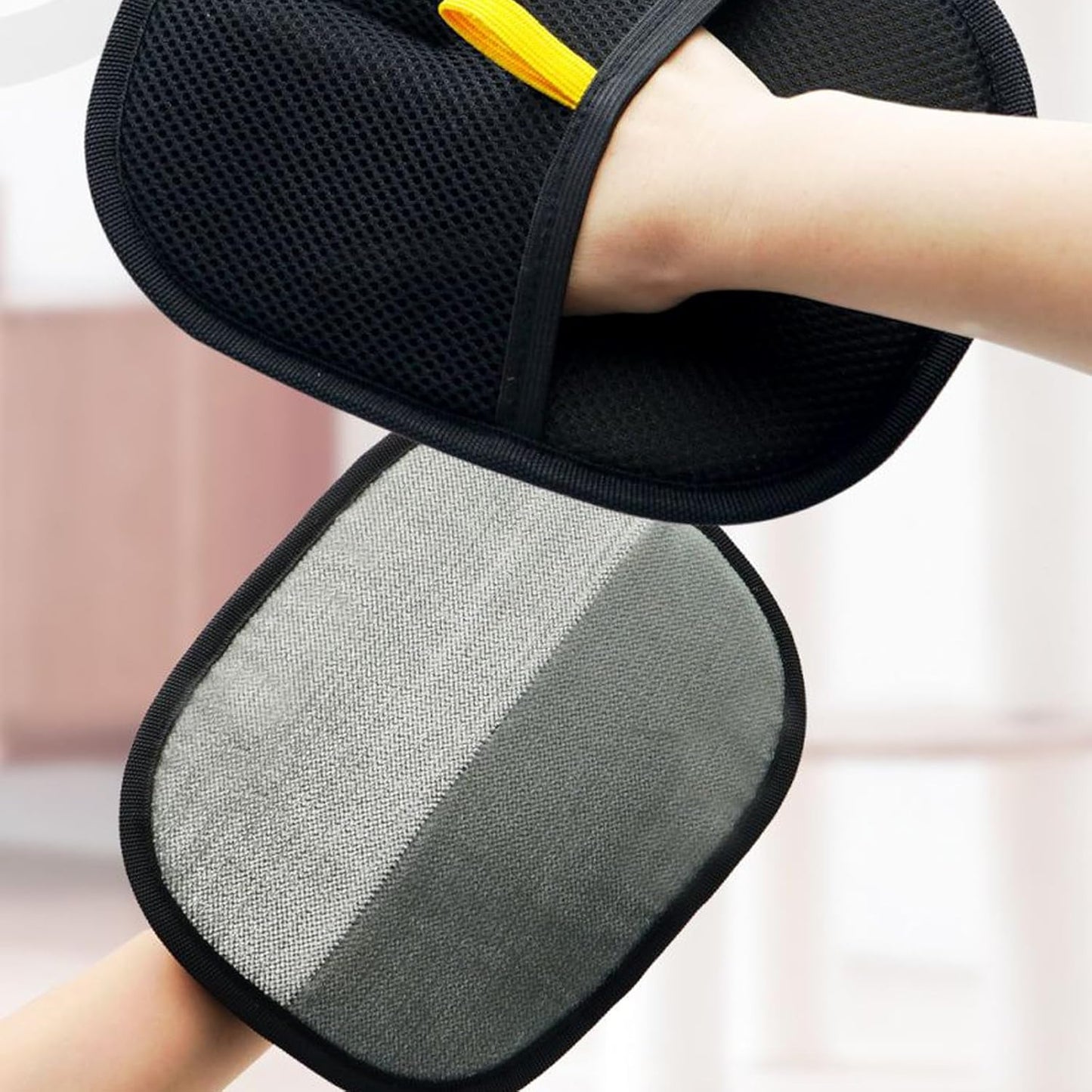 Furluxe™ Pet Electrostatic Hair Removal Gloves Two-way Bristle Remover Hair Removal Brush Sticky Hair Artifact Cat Hair Gloves Cat Hair Removal Comb